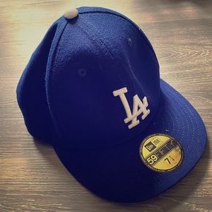 Dodgers Authentic Fitted Hat NWOT